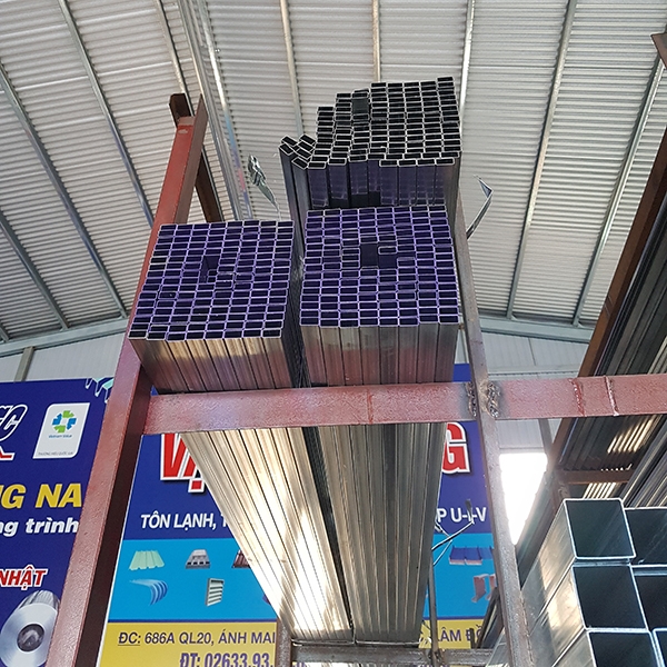 Sắt hộp mạ kẽm loại nhỏ